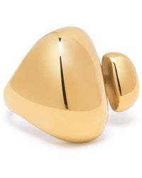 Nialaya - Chunky Cuff Ring - Lyst
