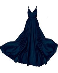 Angelika Jozefczyk - Satin Long Evening Dress - Lyst