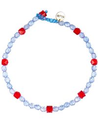 Tillie Beads - Sea Daily Wear Carnival Bead Necklace - Lyst
