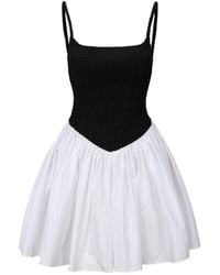 NUAJE NUAJE - Bianca Smocked Ballerina Mini Dress - Lyst