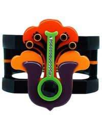 Gissa Bicalho - Handmade Acrylic Bracelet Flamboyant Living Coral - Lyst