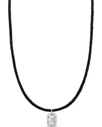 SHYMI - Cord Necklace With Fancy Shape - Lyst