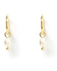 ARMS OF EVE - Cordelia Pearl Earrings - Lyst