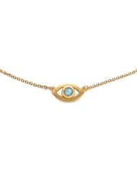 With Love Darling - Topaz Eye Necklace - Lyst
