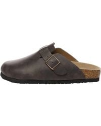 EverAu Australia - Hardhead Leather Comfort Clog Sandals - Lyst