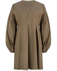 Dref - Eris Balloon Sleeve Dress - Lyst