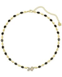 Cloud Haven - Crystal Logo Necklace - Lyst