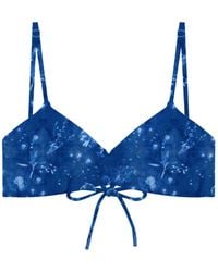 Blackbough Swim - Sophia Scrunched Top Cyanotype - Lyst