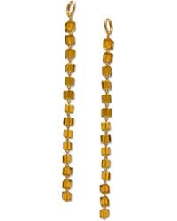 Jaredjamin - Amber Building Block Drop Earrings - Lyst