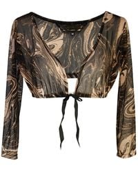 Jennafer Grace - Marble Cognac Sleevies - Lyst