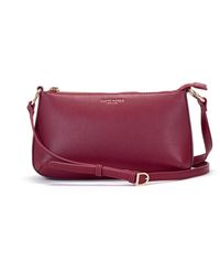 CAMPO MARZIO Roma 1933 - Paula Baguette Bag Bordeaux - Lyst