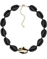 Adriana Pappas Designs - Metal Shell Accent Choker Matte - Lyst