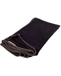 Vanilla&Chocolate - Stole With Topstitching Semifreddo Extreme Dark - Lyst