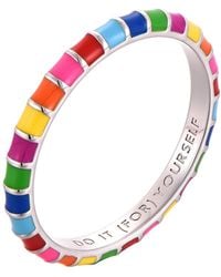 Pinnole - Multicolour Thin Ring - Lyst