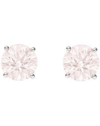 Augustine Jewels - Rose Quartz Large Stud Earrings - Lyst