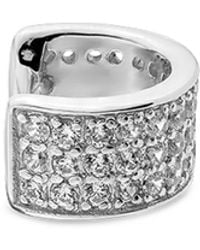 SALLY SKOUFIS - Destiny Ear Cuff With Made Cz Diamond Stimulant - Lyst