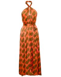 [et cetera] WOMAN - Delightful Sarong Style Halter Neck Dress - Lyst