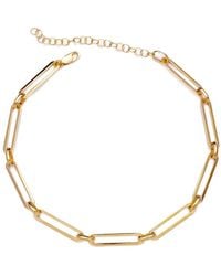 Amadeus - Riviera Rectangular Links Chain Bracelet - Lyst