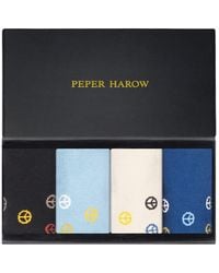Peper Harow - Made in England - Peace Trainer Socks Gift Box - Lyst
