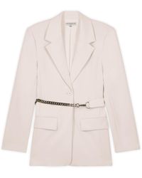 SECTION 101 - Neutrals Lainey Blazer- Tan - Lyst