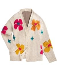 Saachi - Floral Cardigan Button Up - Lyst