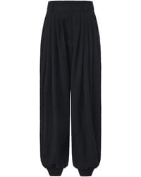 FRONT ROW SHOP - Balloon Pleat Trousers - Lyst