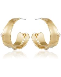Rare Matters Jewelry - Nature's Elegance Statement Hoop Earrings - Lyst