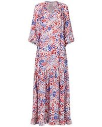 Clothes by Locker Room - Floral Print Maxi Dress - Lyst