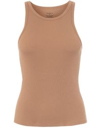 Nudea - Neutrals The Organic Cotton Classic Vest - Lyst