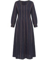 Adrift Clothing - Eva Panelled Dress - Lyst