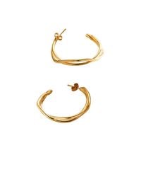 Posh Totty Designs - Delta Open Hoop Earrings - Lyst