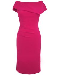Mellaris - Olympia Hot Pink Dress - Lyst
