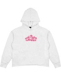Aura & Co - Embroidery Hibiscus Hoodie - Lyst