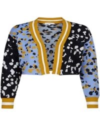 Saachi - Multitone Floral Cardigan - Lyst