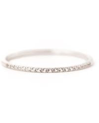 Belinda Jewelz - Topaz Birthstone Band Ring - Lyst