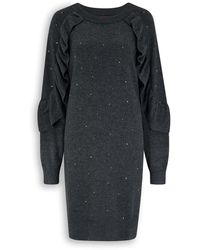 Maison Wanda - Dropped Ruffle Dress - Lyst