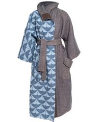 ARTISTA - Rheia Overlapped Maxi Coat - Lyst