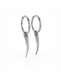 Linda Fiore - Horn Earrings Sterling - Lyst