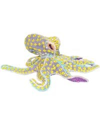 Nana Watanabe - Flora Octopus – Sculptural Embroidered Brooch - Lyst