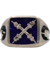 Après Youth - Introvert Signet Ring Lapis - Lyst