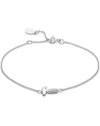 With Love Darling - Hammer Bracelet Diamond Sterling - Lyst