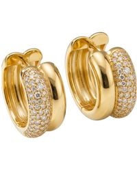 Native Gem - Double Donut Huggies- 14K Vermeil - Lyst