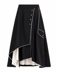 Julia Allert - Tailored Asymmetrical Midi Skirt – - Lyst