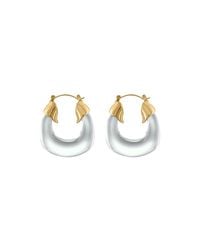 Olivia Le - Kylie Acrylic Hoop Earrings - Lyst