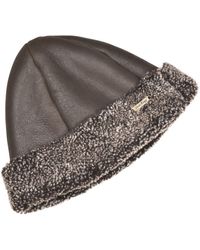 Owen Barry - Sheepskin Pull On Hat Hurricane - Lyst