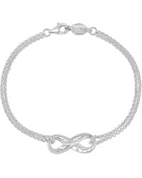 Dower & Hall - Entwined Infinity Bracelet - Lyst