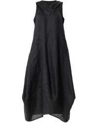 Metamorph - Linen Hooded Dress - Lyst