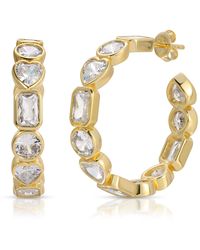 Native Gem - Romance Hoop Earrings - Lyst