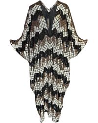 Jennafer Grace - Graphite Sequin Caftan - Lyst