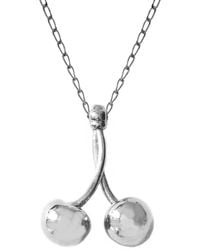 Lee Renee - Cherry Necklace – Large - Lyst